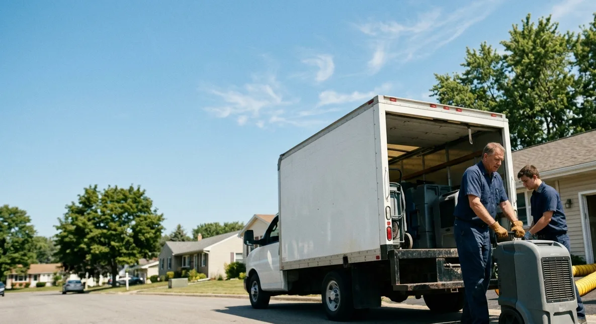 Water Damage Cleanup in South Elgin, IL near me